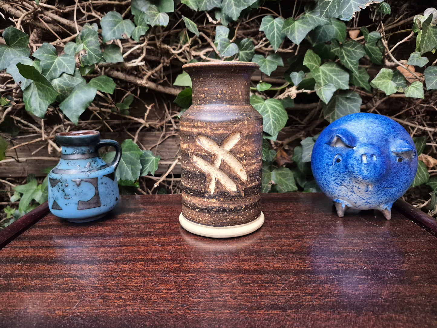 Dänische Mid-Century Per Engstrøm Ebeltoft Studiokeramik Vase 1960s Danish Modern Art - zeitgenössische dänische Kunstkeramik