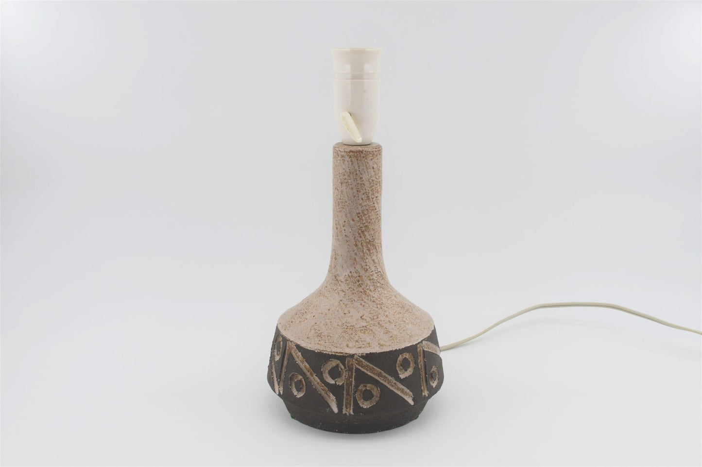 Løvemose Danmark Lampe 1960'erne Brutalistisk Dansk Design Keramik