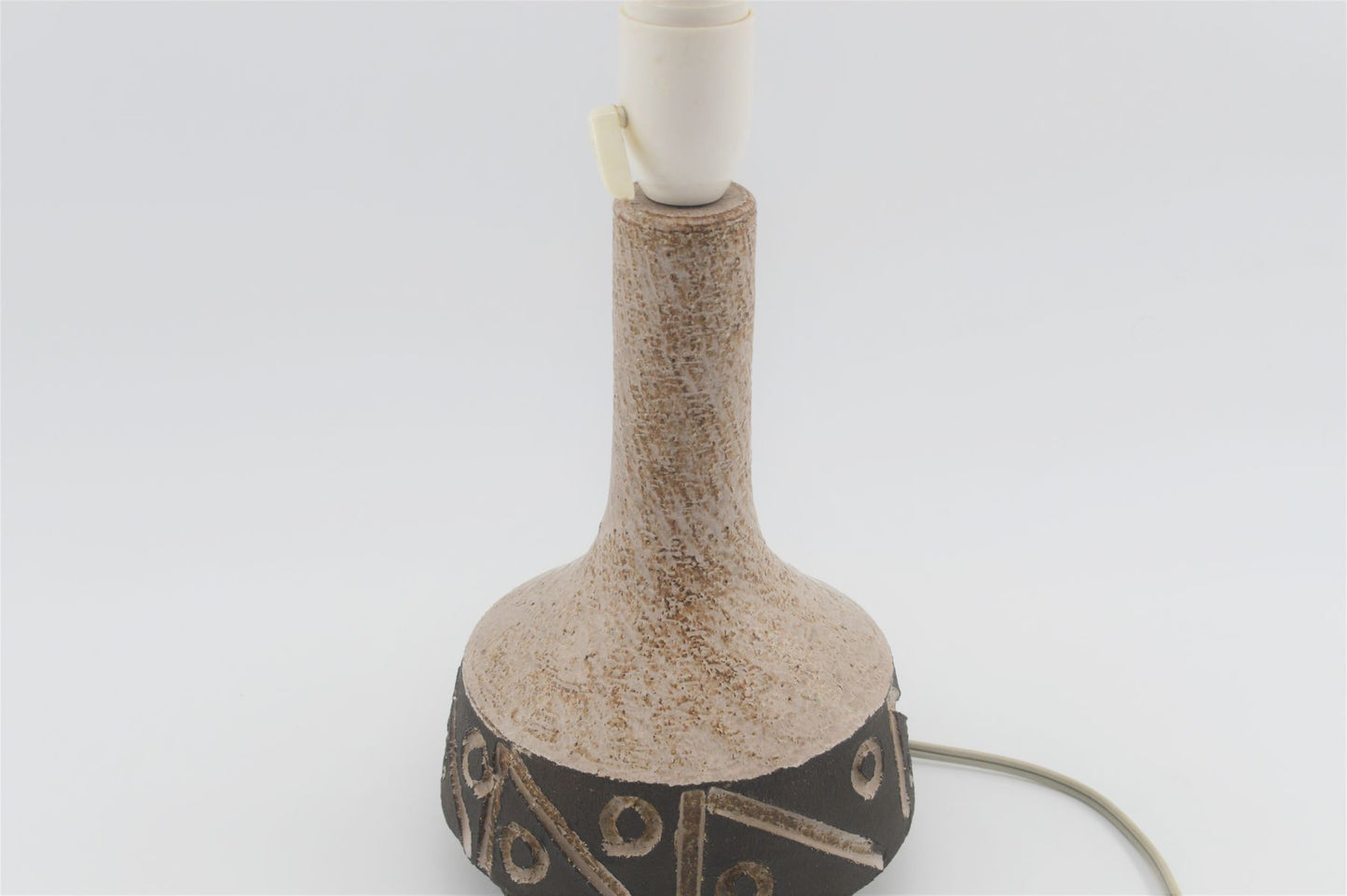 Løvemose Danmark Lampe 1960'erne Brutalistisk Dansk Design Keramik