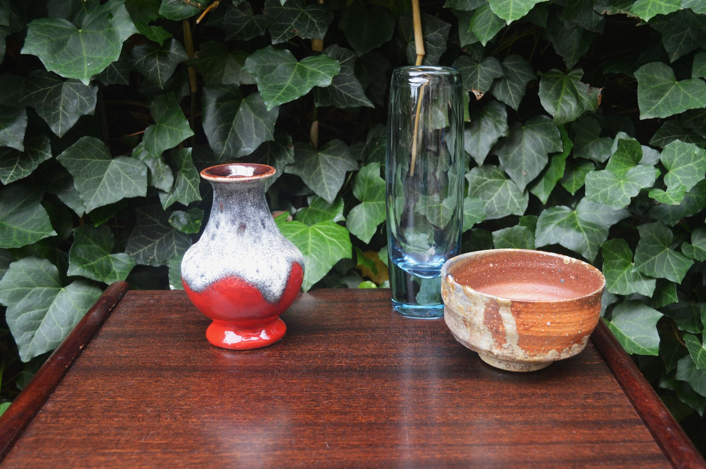 Mid-Century Modern WGP Fat-Lava Bay Keramik Pop-Art Vase 66-14 1960s Bodo Mans Design - westdeutsche Kunstkeramik