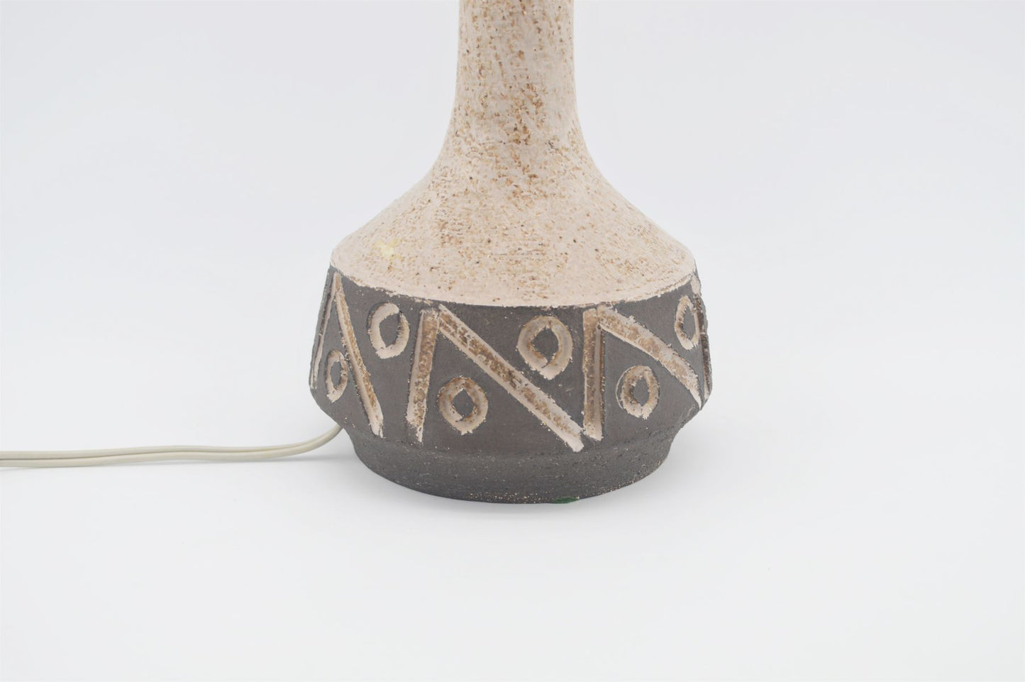 Løvemose Danmark Lampe 1960'erne Brutalistisk Dansk Design Keramik