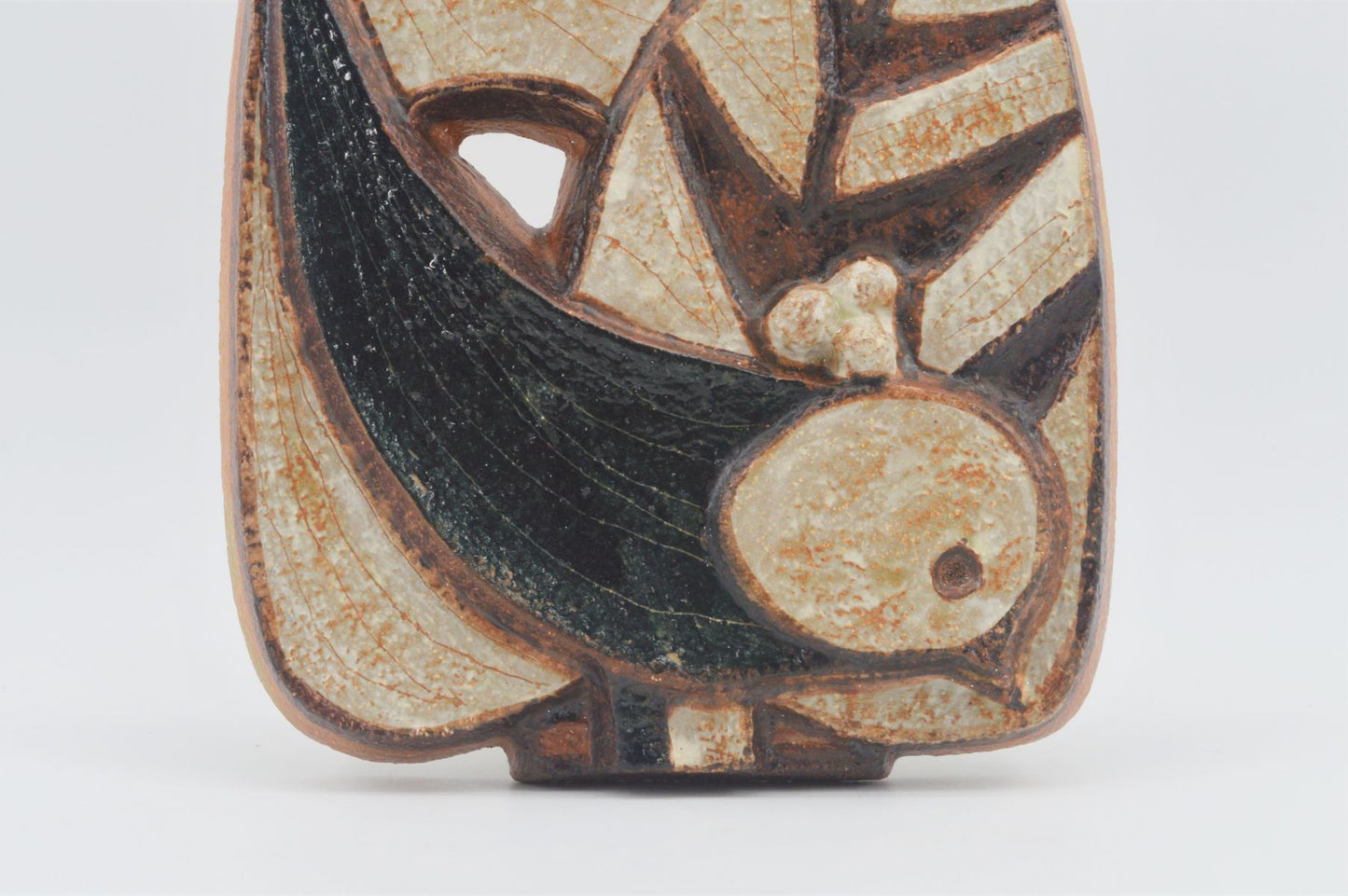 Noomi Backhausen für Søholm Stentøj Keramik Wandbild/Relief Dänemark 1960s Danish Design