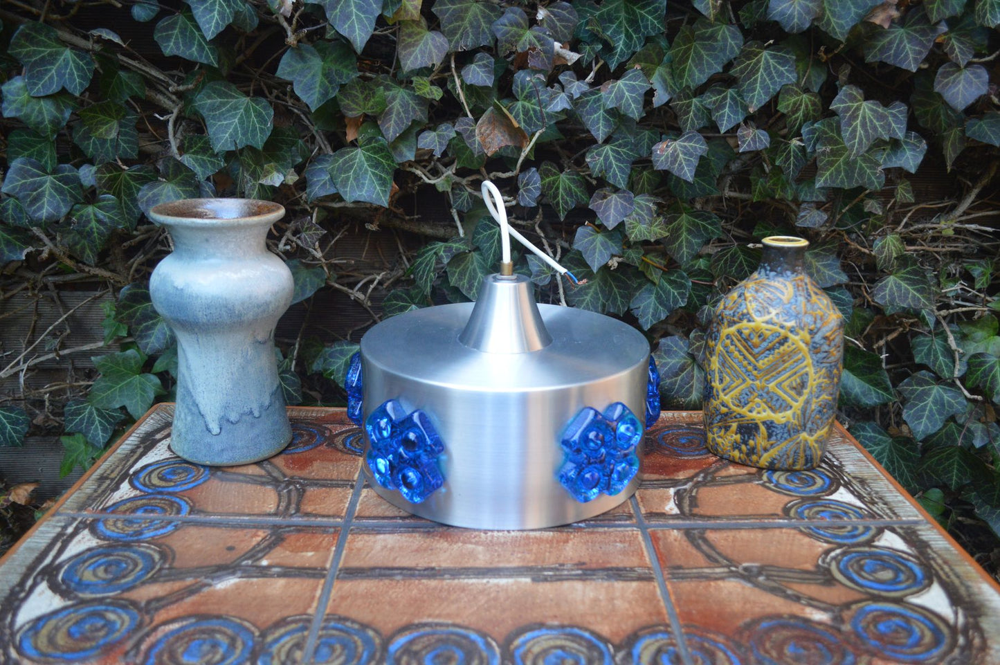 Vintage Vitrika wall lamp 1970s Space Age Danish design