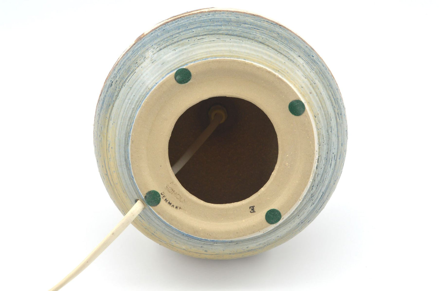 Søholm studio keramisk lampe Noomi Backhausen 1970'er dansk design