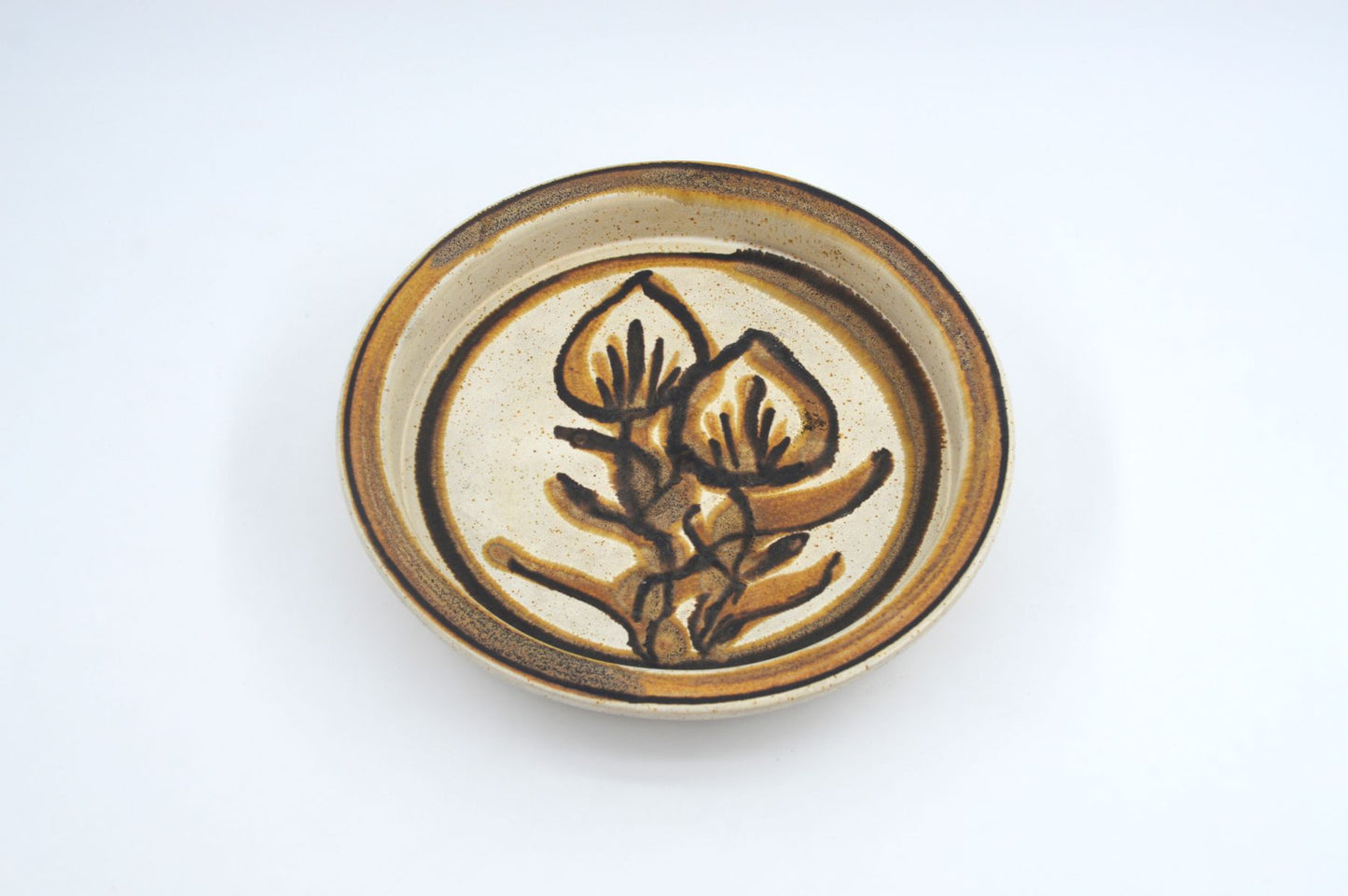 Mid-Century Bente Jessen bowl studio ceramic 1960s Denmark