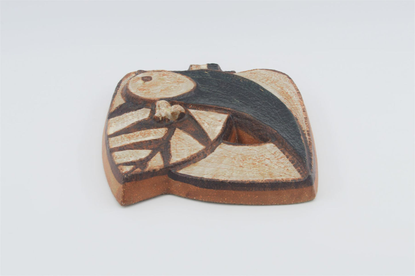 Noomi Backhausen für Søholm Stentøj Keramik Wandbild/Relief Dänemark 1960s Danish Design