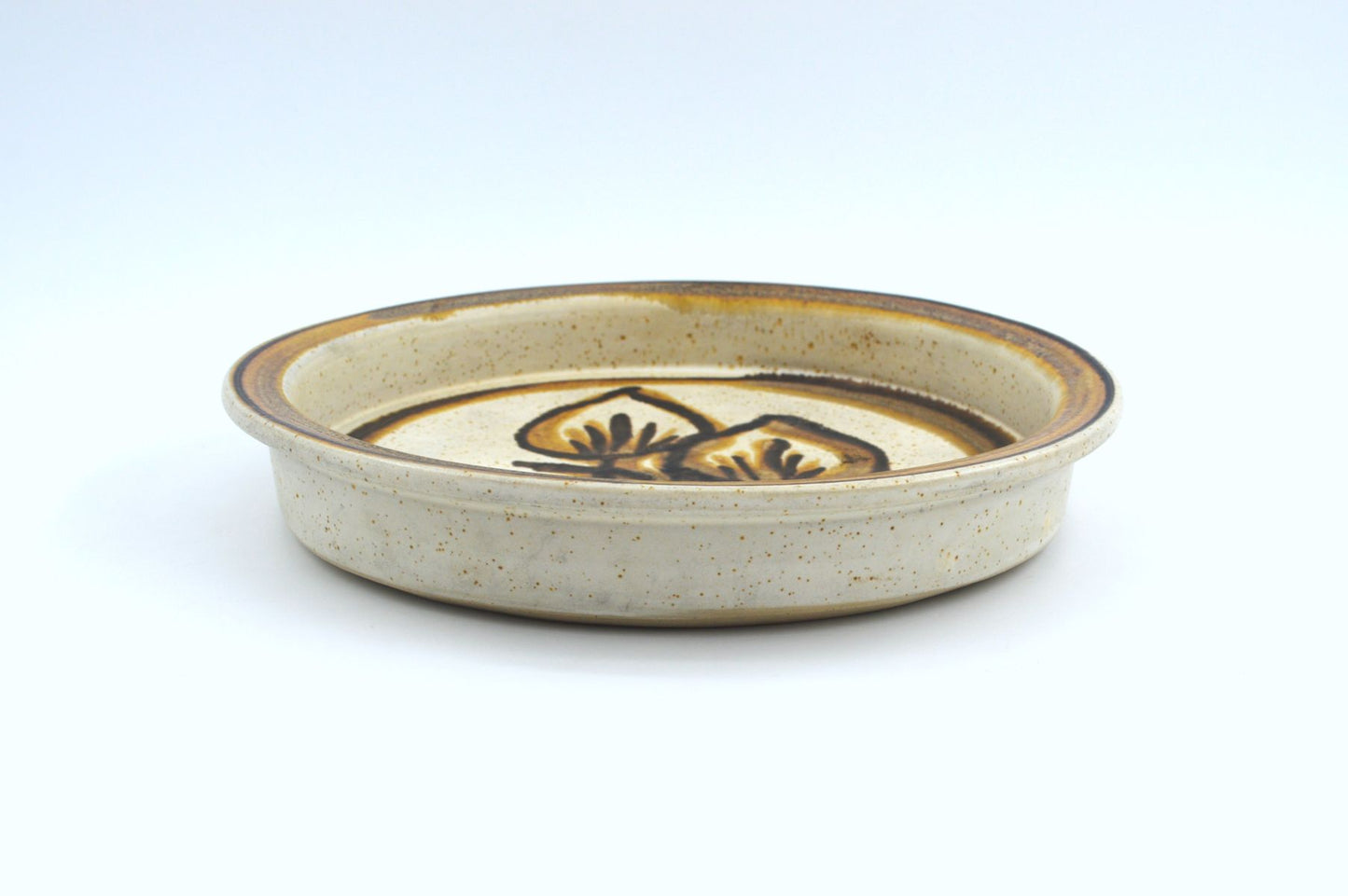 Mid-Century Bente Jessen bowl studio ceramic 1960s Denmark