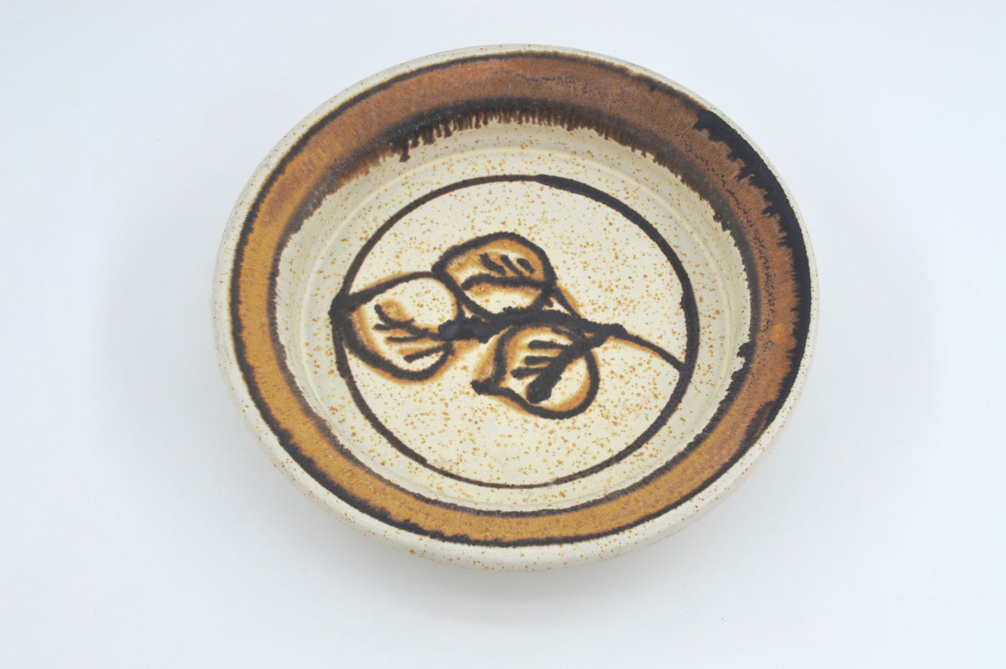 Vintage Bente Jessen ceramic bowl Denmark 1960s Danish design