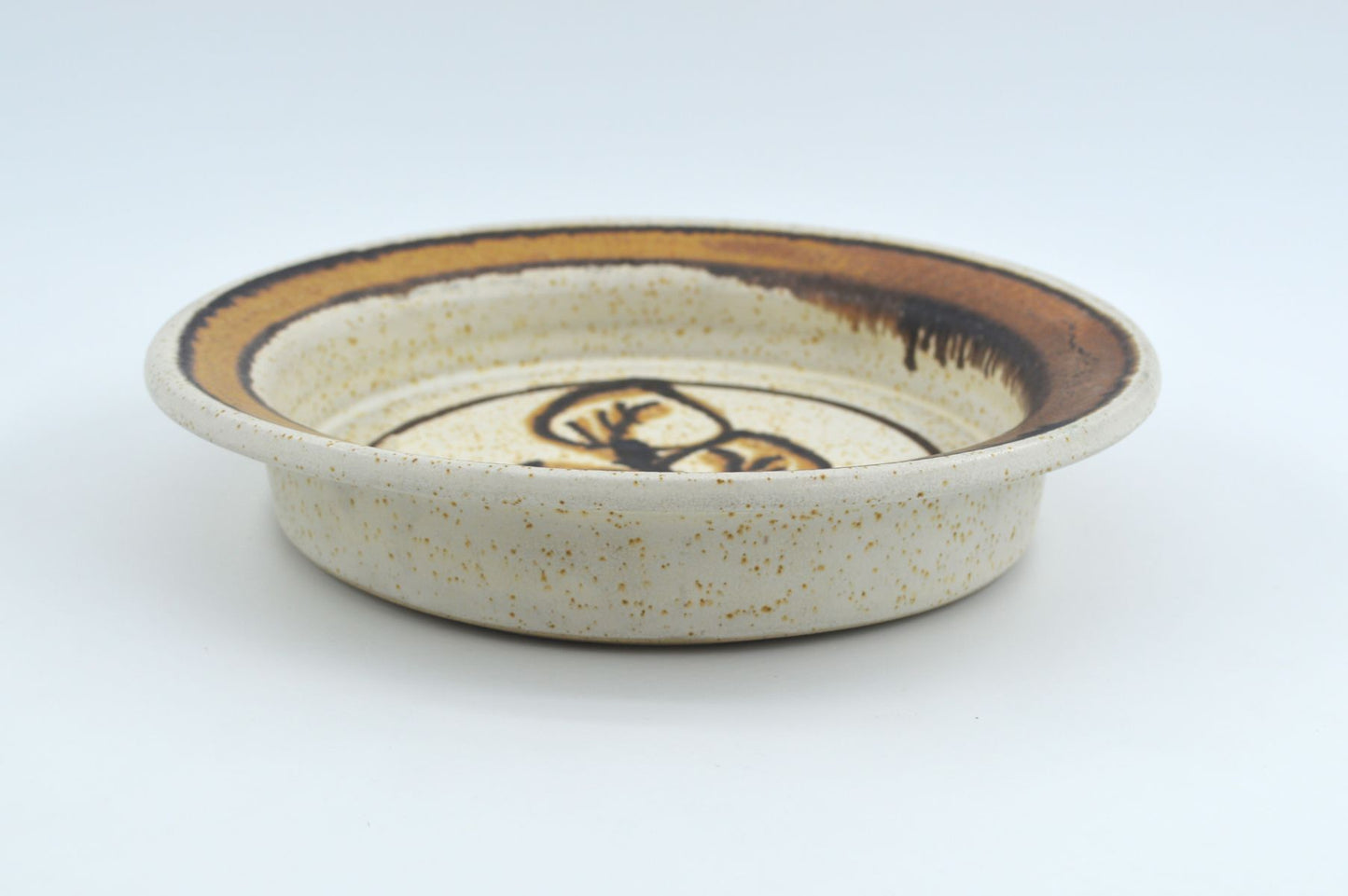 Vintage Bente Jessen ceramic bowl Denmark 1960s Danish design