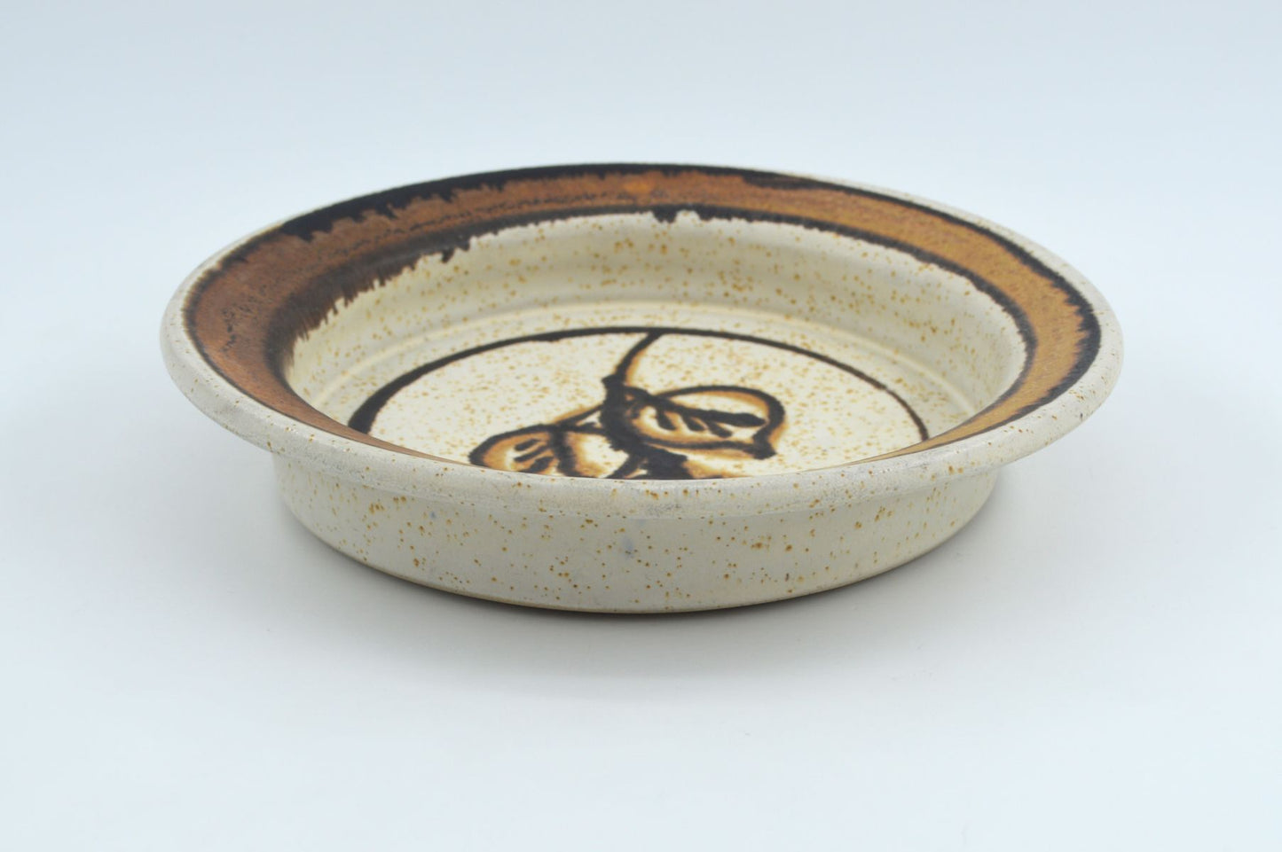 Vintage Bente Jessen ceramic bowl Denmark 1960s Danish design