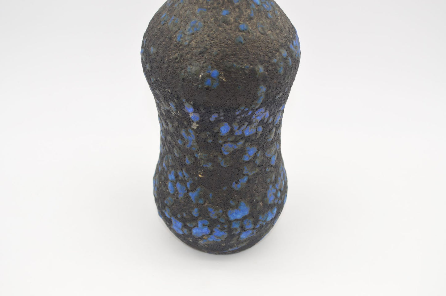Mid-Century westdeutsche Marei Keramik Fat-Lava Vase 4110 1960s WGP blaue Fat-Lava Glasur MCM Fat-Lava Design