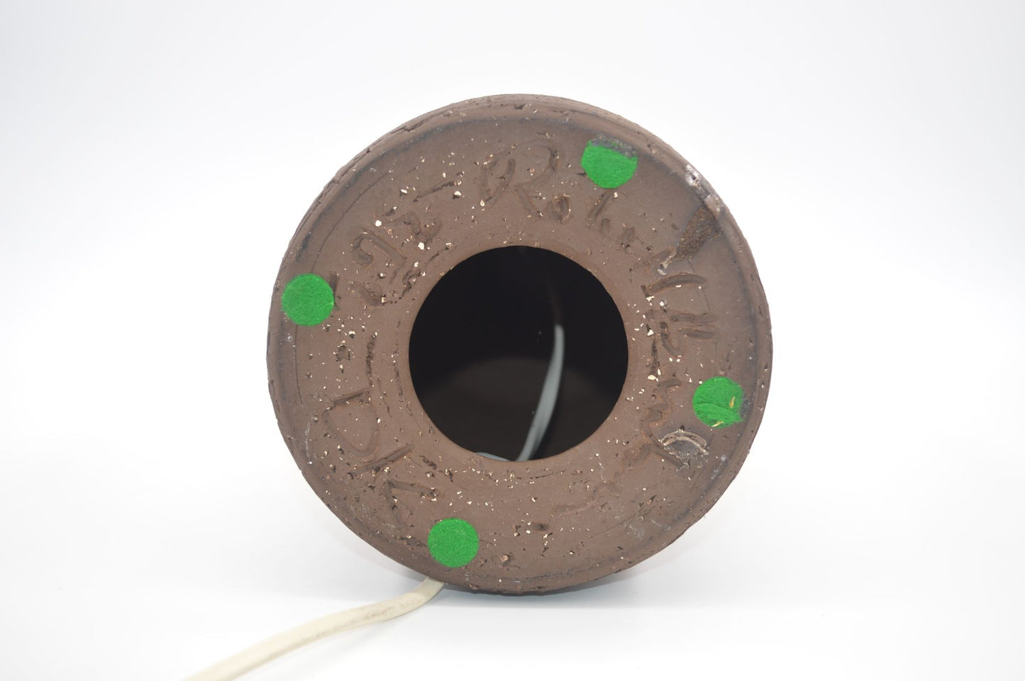 Große Robert Bentsen Danmark Studiokeramik Tischlampe 1960s MCM zeitgenössisches dänisches Brutalistisches Kunstkeramik Unikat