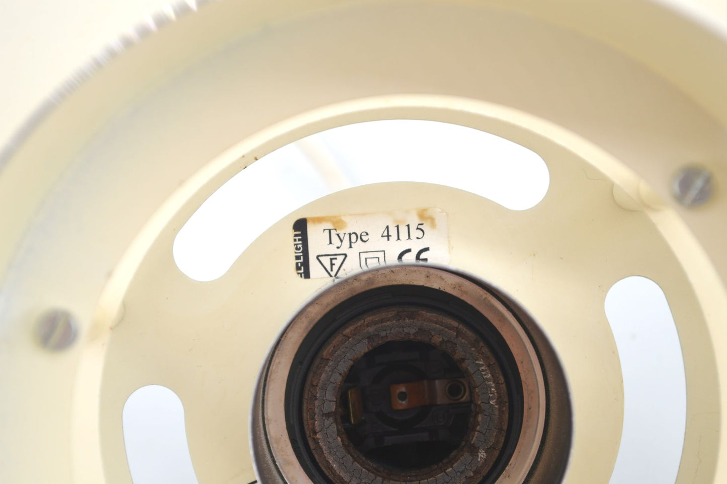 Danish Design EL Light Denmark Type 4115 Hängelampe 1970s Mid-Century Modern Designlampe