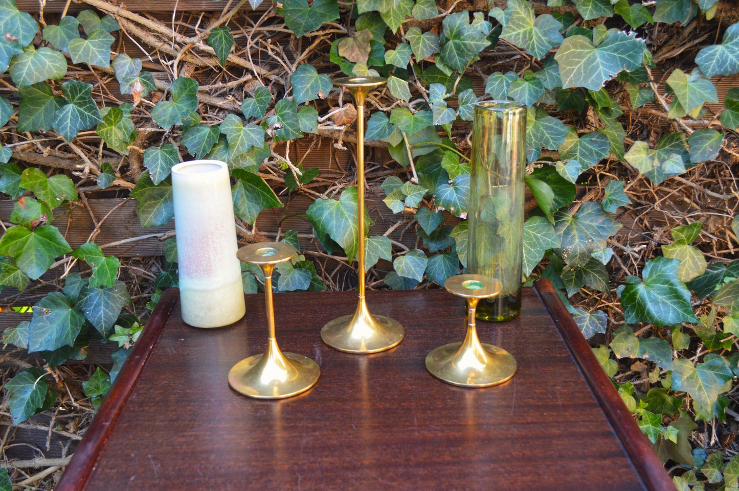 Mid-Century Torben Ørskov Hi-Fi Messing Kerzenhalter Max Brühl Design Danmark 1960s Danish Modern Designklassiker Handmade in Danmark