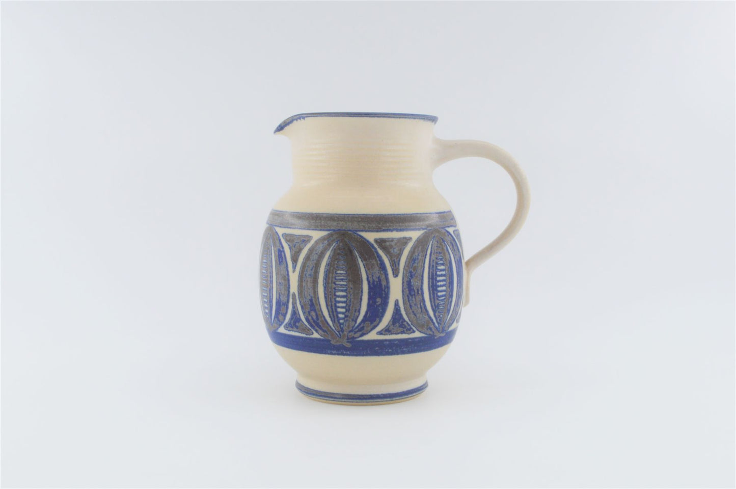 Mid-Century Marianne Starck Keramik Vase für Michael Andersen Bornholm Keramik 1970s maritimes Design dänische Kunstkeramik
