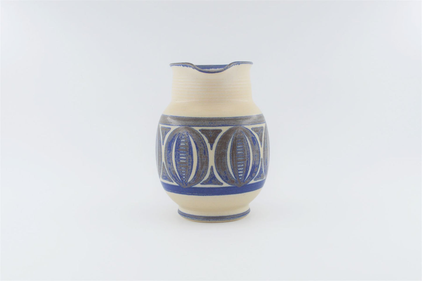 Mid-Century Marianne Starck Keramik Vase für Michael Andersen Bornholm Keramik 1970s maritimes Design dänische Kunstkeramik