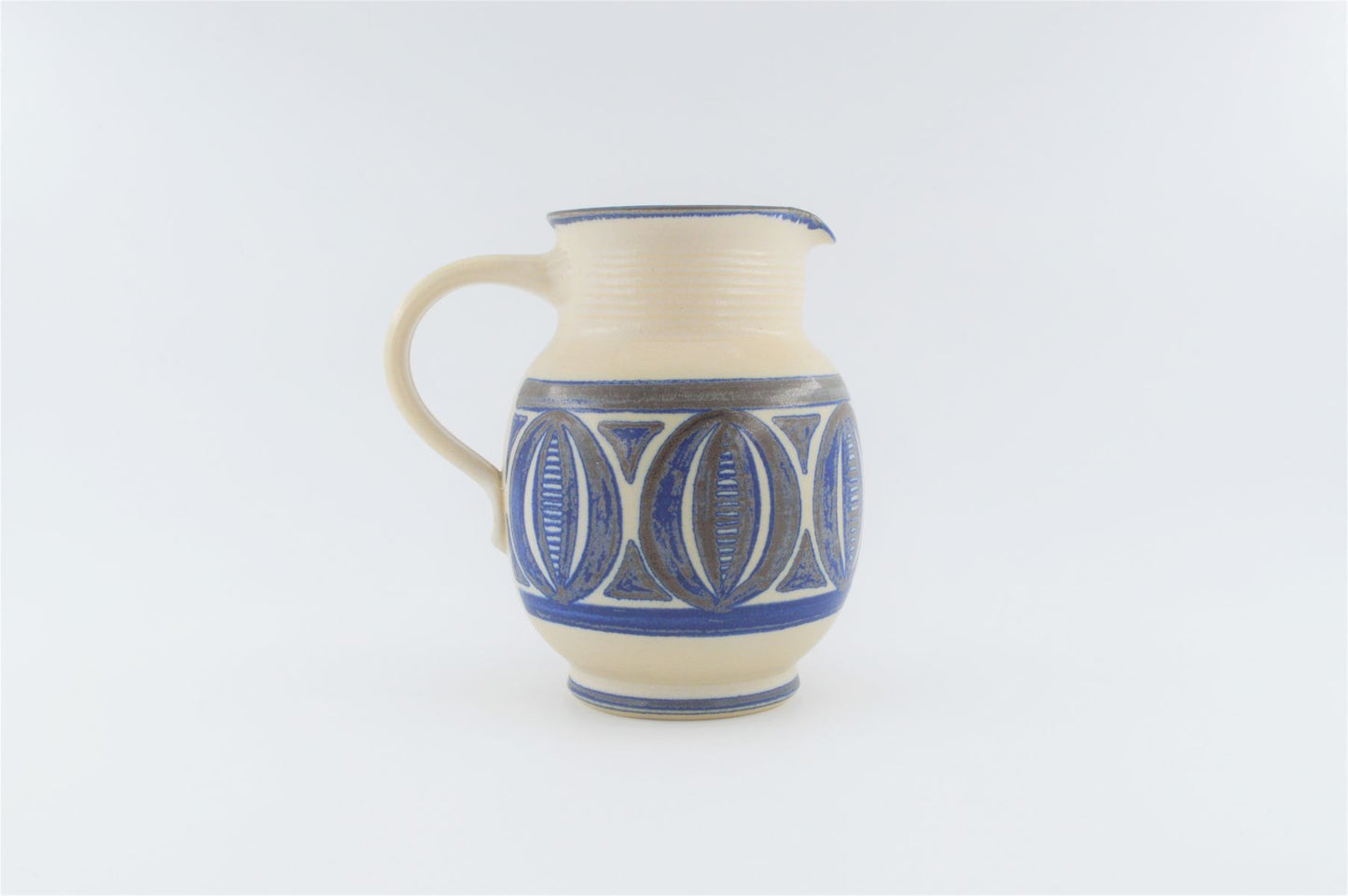 Mid-Century Marianne Starck Keramik Vase für Michael Andersen Bornholm Keramik 1970s maritimes Design dänische Kunstkeramik