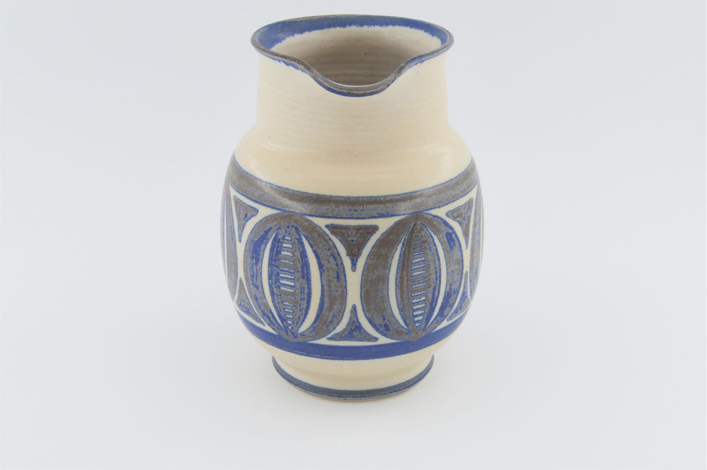 Mid-Century Marianne Starck Keramik Vase für Michael Andersen Bornholm Keramik 1970s maritimes Design dänische Kunstkeramik