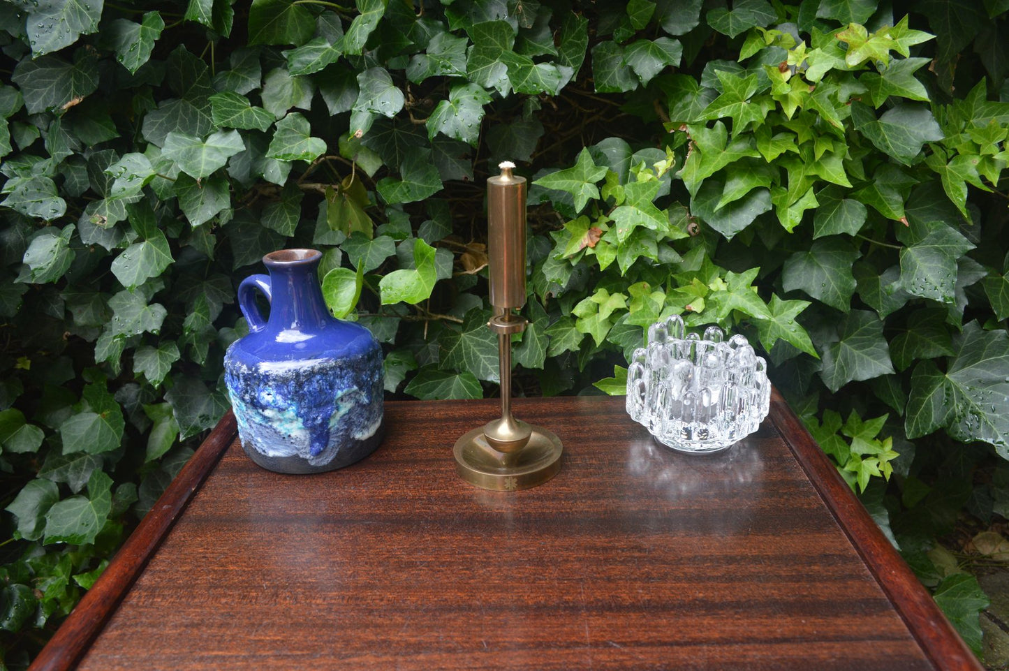 Ilse D. Ammonsen "Copenhagen" gyroskopische Messing Öllampe für Daproma Denmark 1950s Danish Design