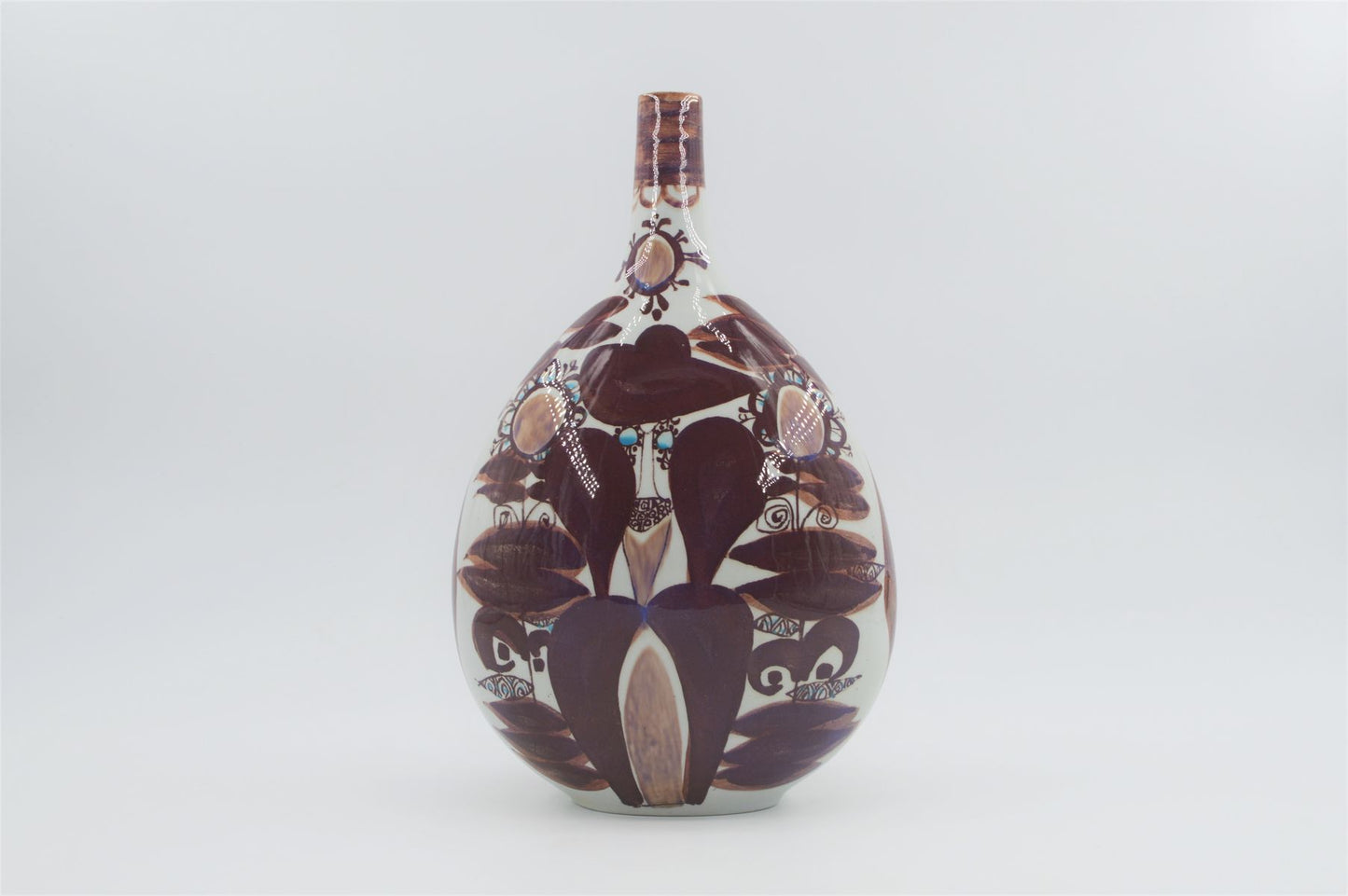 Royal Copenhagen Fajance Vase Kari Christensen Dansk Design