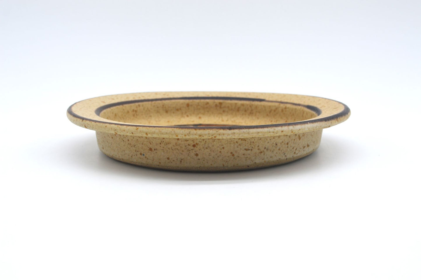Mid-Century Modern Bente Jessen Danmark Kunstkeramik Schale 1970s Dänemark Studiokeramik Danish Design