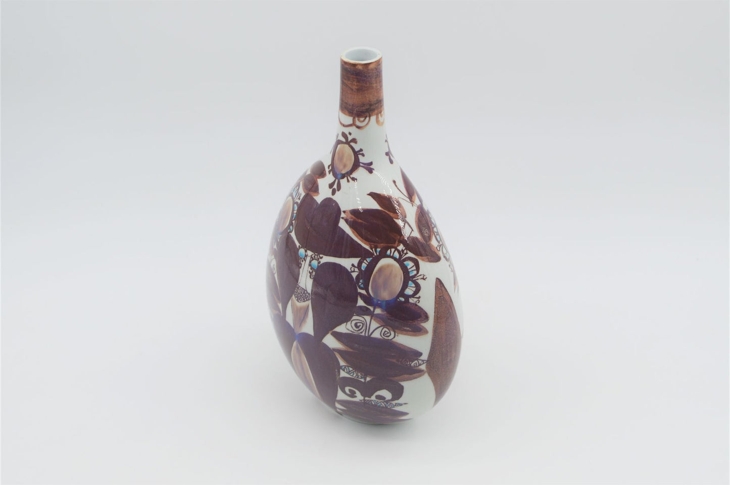Royal Copenhagen Fajance Vase Kari Christensen Dansk Design