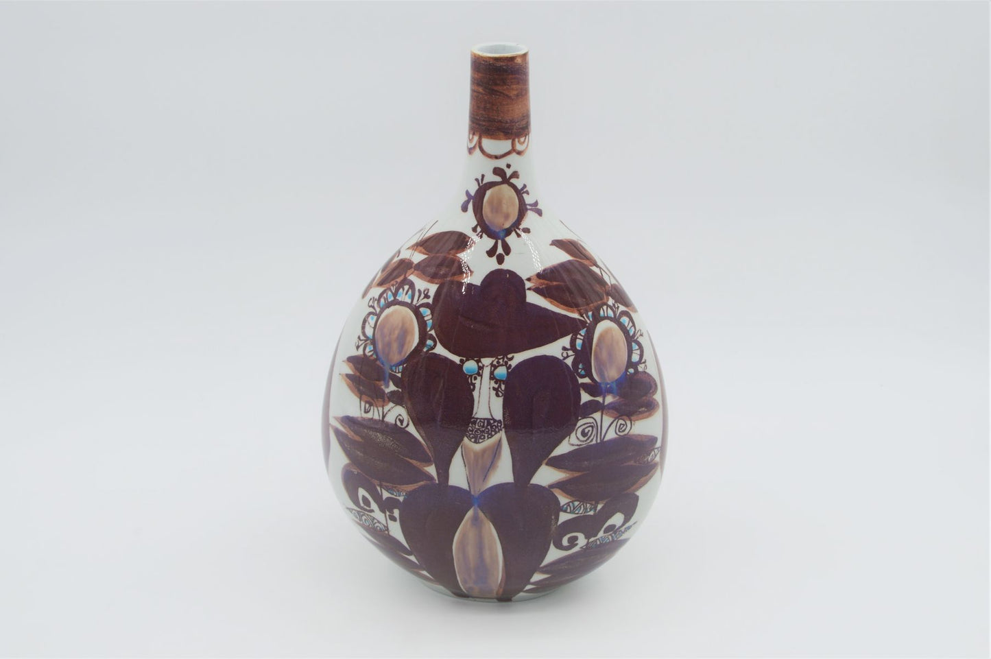 Royal Copenhagen Fajance Vase Kari Christensen Dansk Design