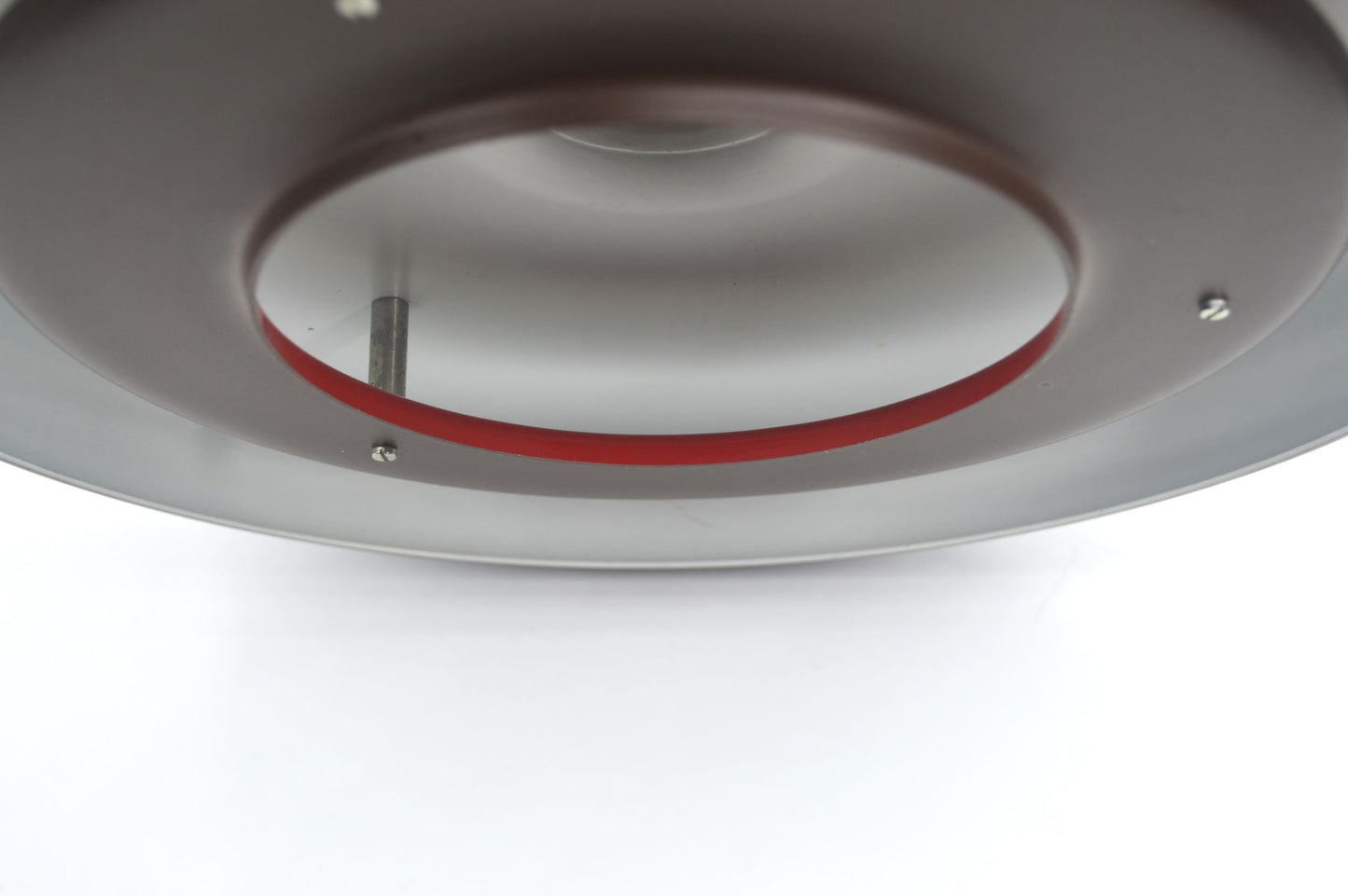 Seltene Fog & Mørup Optima Pendellampe 1970s Hans Due Design dänischer MCM-Designklassiker – seltene braune Vintage Hängelampe