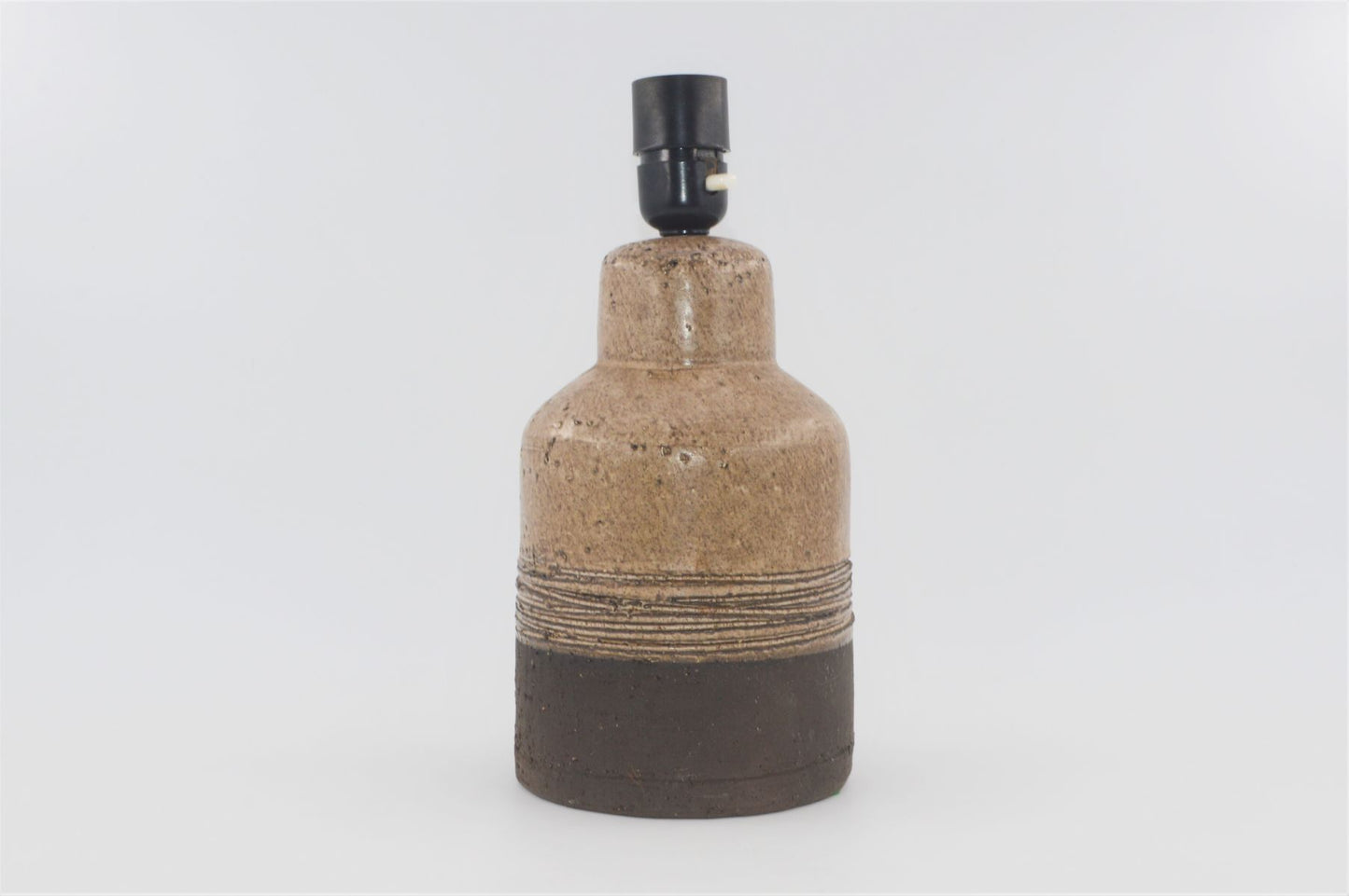 Mid-Century Robert Bentsen Danmark Studiokeramik Tischlampe 1960s dänische Brutalistische Kunstkeramik