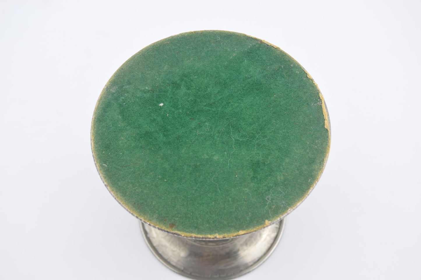 Mid-Century Skanderborg Pewter Candle Holder 1960s Danish Design