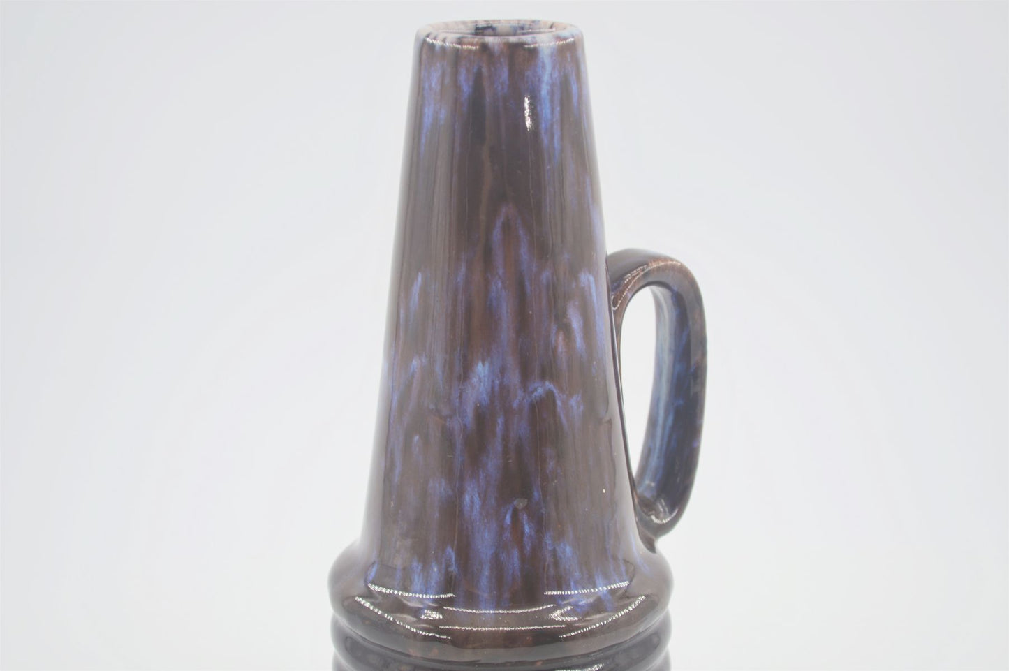 WGP Scheurich Keramik Vase 400/22 Heinz Siery Design 1970s Mid-Century Designklassiker Fat Lava/ Popart Design