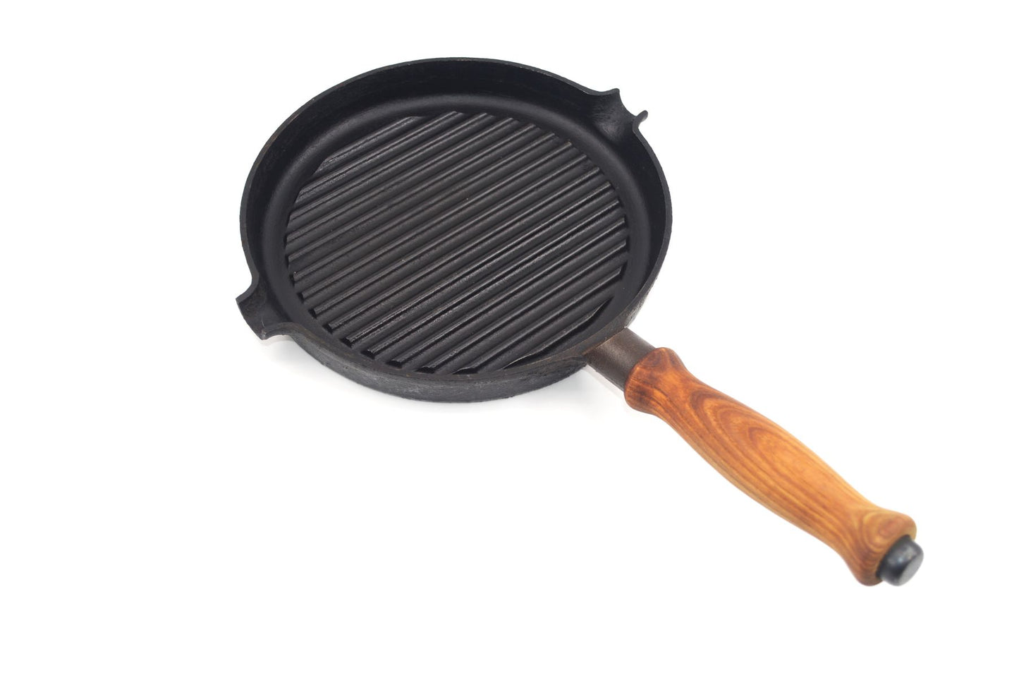 Vintage Ronneby Bruk Sweden Ronab Le Gourmet Gense Sweden Design 1980s schwedische handgearbeitete Gusseisen Grill Pfanne