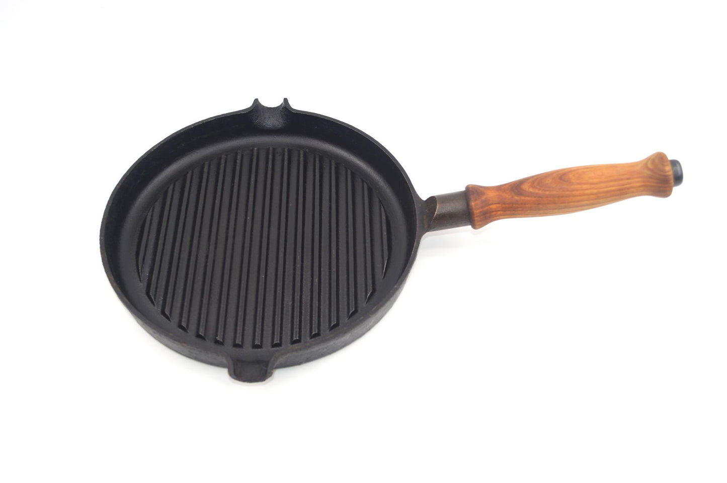 Vintage Ronneby Bruk Sweden Ronab Le Gourmet Gense Sweden Design 1980s schwedische handgearbeitete Gusseisen Grill Pfanne