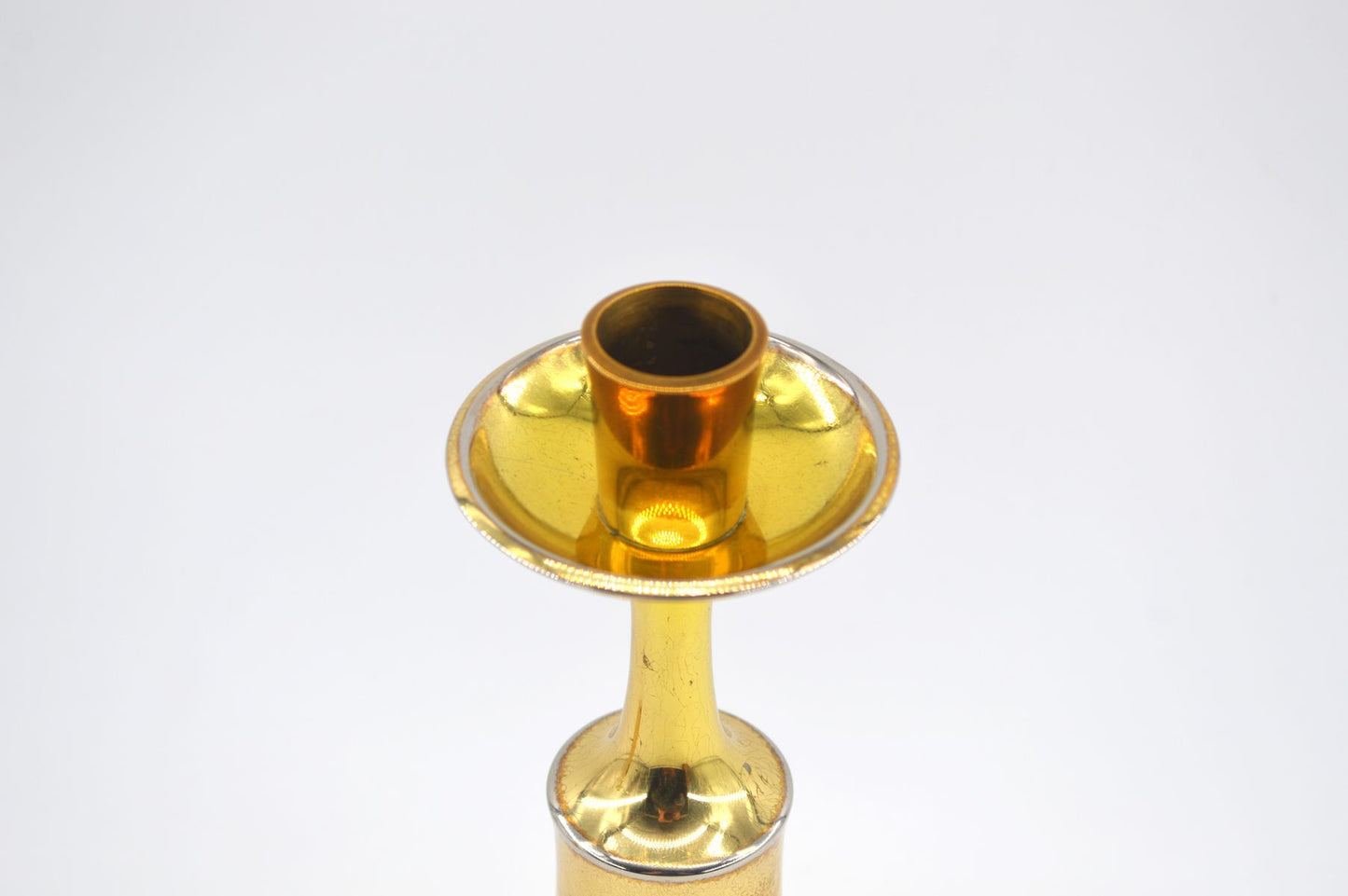 Mid-Century Modern Jens Harald Quistgaard Design Kerzenhalter Danmark 1950s dänische moderne Designklassiker – zeitgenössisches dänisches Design