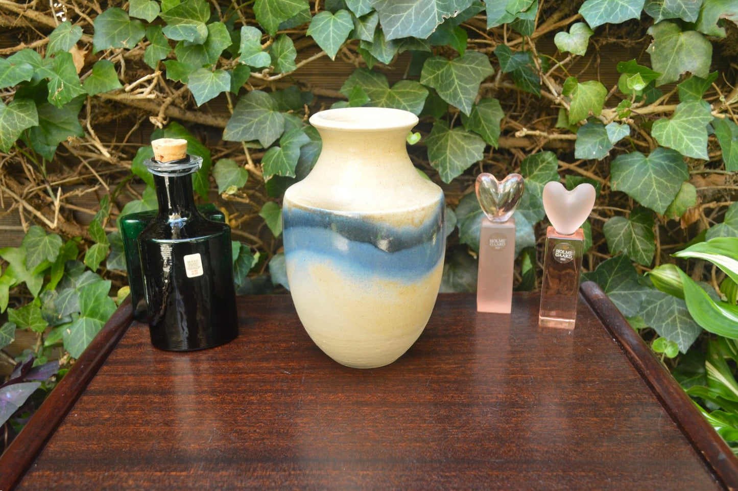 Peter Sylvest Danmark Studiokeramik Vase Danish Modern Art 1980s Vintage Kunst-Keramik