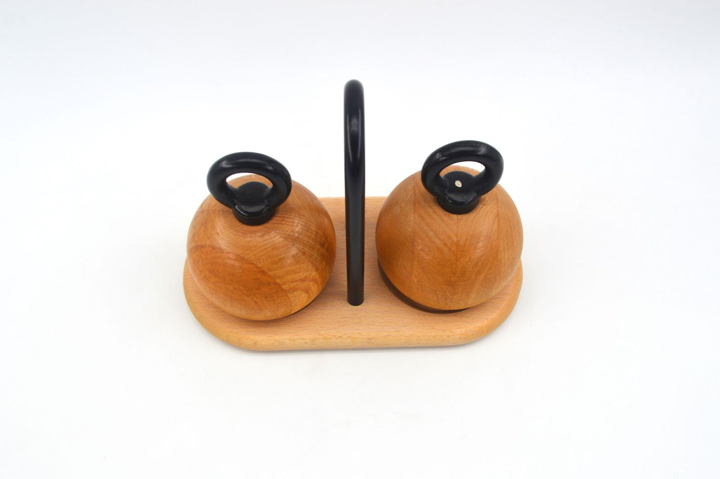 MCM Bodum Denmark kugelförmige Salz und Pfeffer Mühlen 1980s Richard Nissen Danish Modern Designklassiker - dänisches Vintage Design
