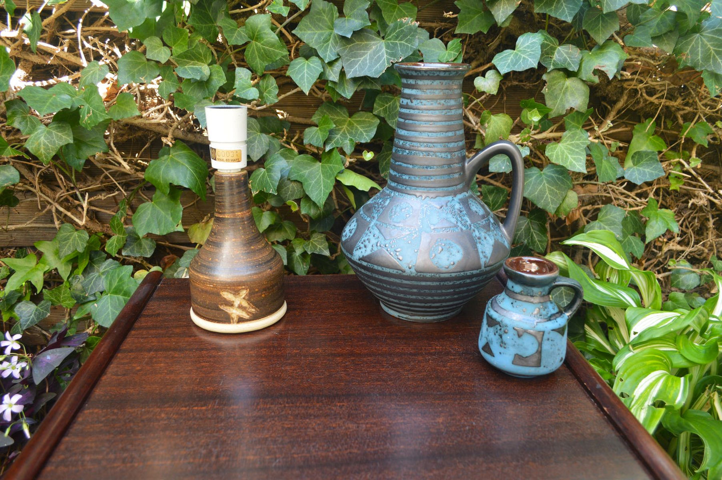 Per Bang Engstrøm Ebeltoft zeitgenössische dänische Mid-Century Studiokeramik Lampe 1960s modernistische dänische Kunstkeramik