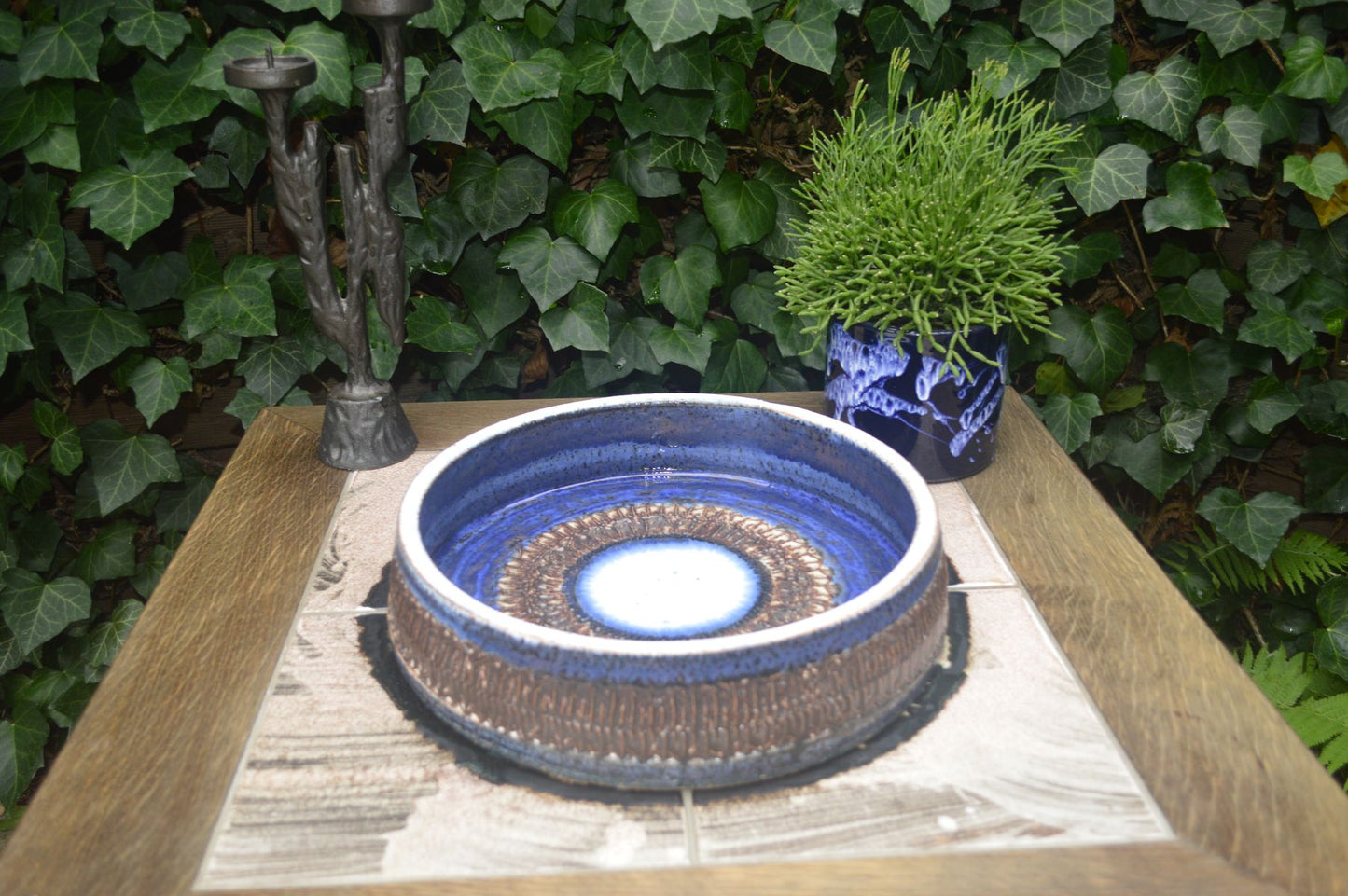 Große Inger Folmer-Larsen Kingo Keramik Denmark Studiokeramik Schale 1970s Danish Modern Art