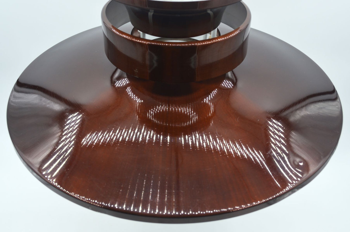 Große dänische Mid-Century Designlampe 1970er Jahre Hängelampe im Jo Hammerborg Design Danish MCM zeitgenössischer dänischer Designklassiker