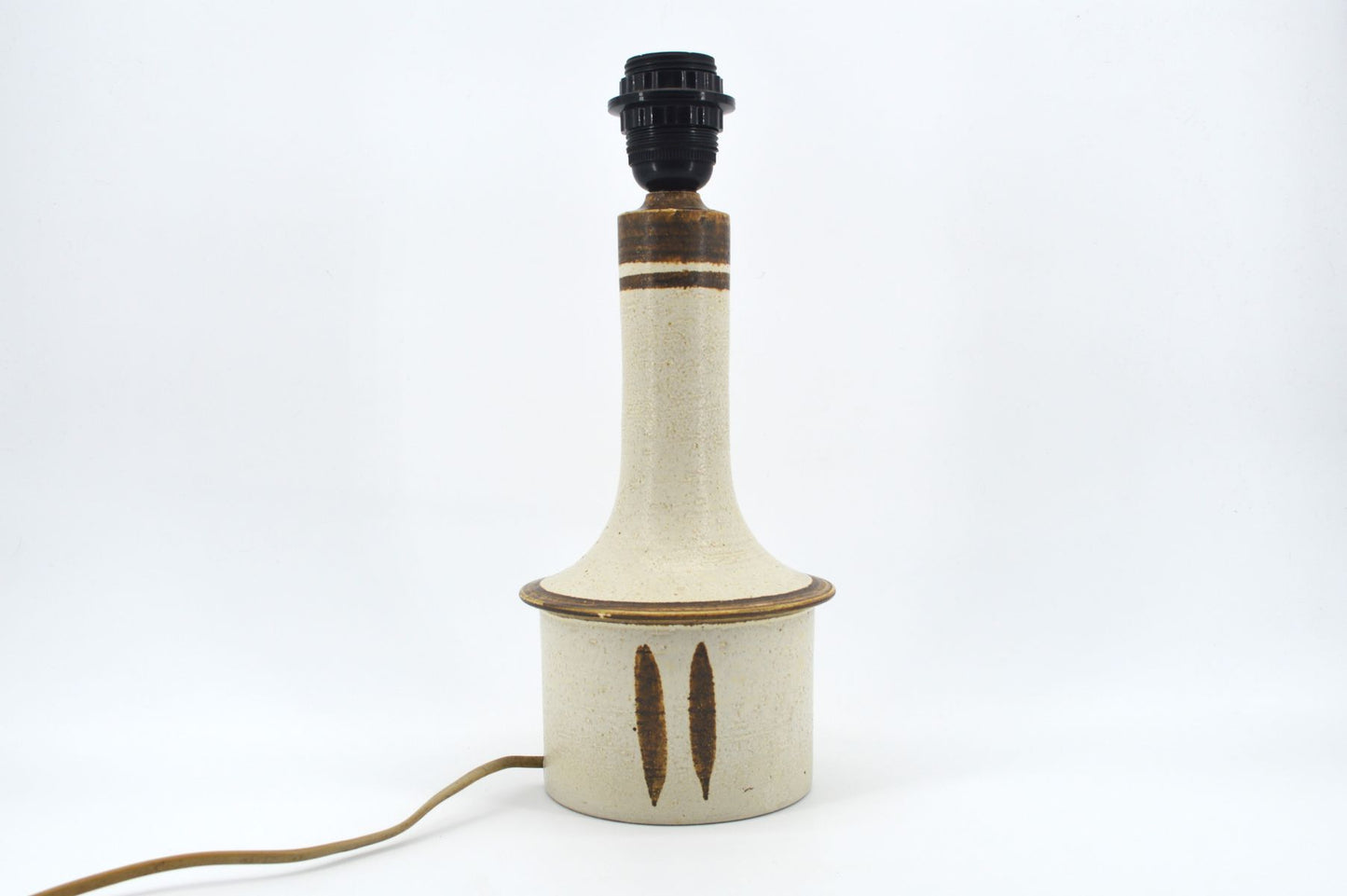Axella bordlampe Aksel Larsen design 1970'erne studiekeramik Danmark