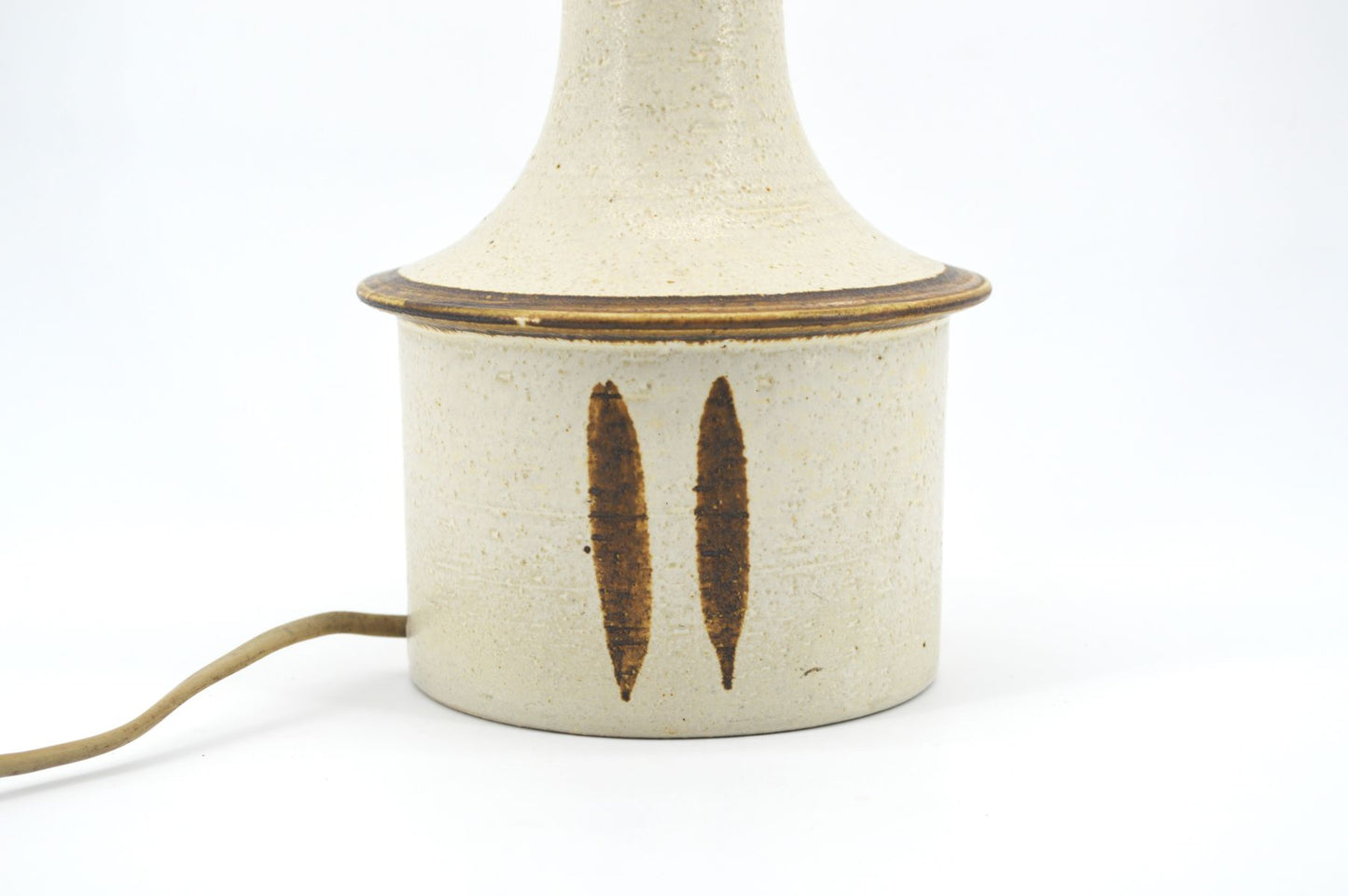 Axella bordlampe Aksel Larsen design 1970'erne studiekeramik Danmark