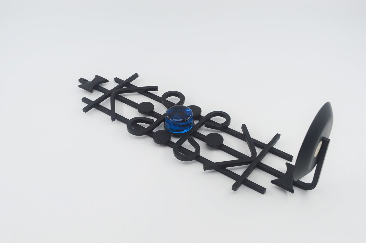Mid-Century Dantoft Denmark Danish Modern Metall Wandskulptur Kerzenhalter 1960s Design