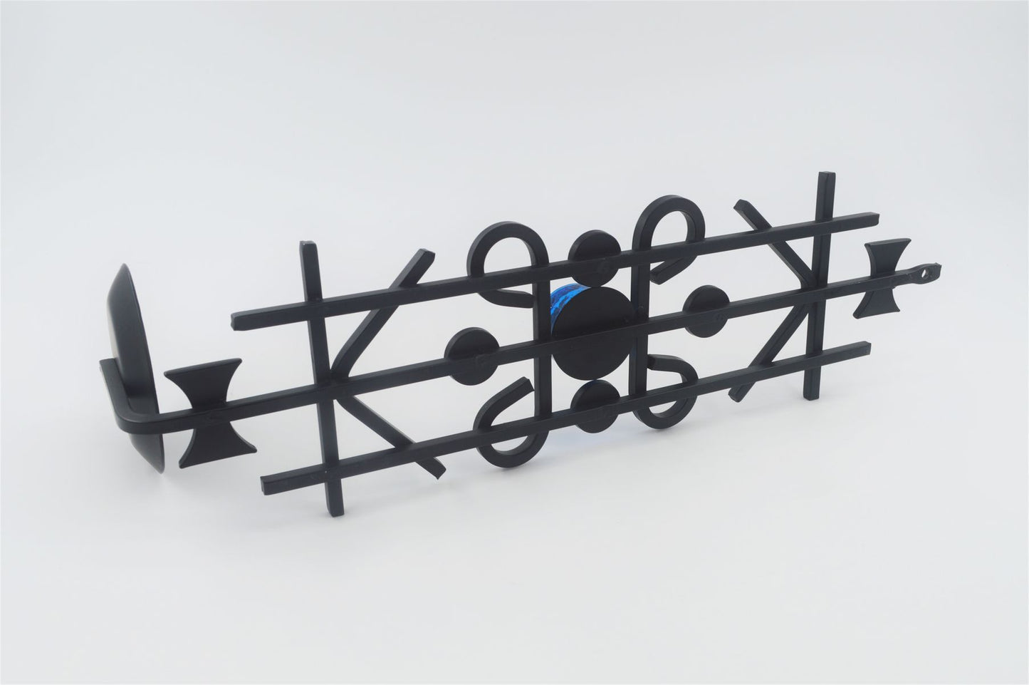 Mid-Century Dantoft Denmark Danish Modern Metall Wandskulptur Kerzenhalter 1960s Design