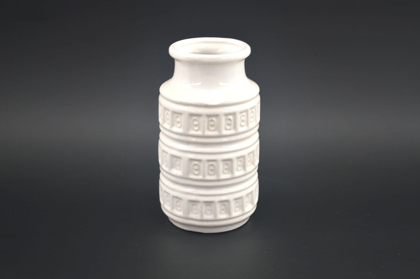 Mid-Century WGP Scheurich Keramik Vase Design 208/15 1960s Fat Lava/ Popart Westdeutsche Kunstkeramik