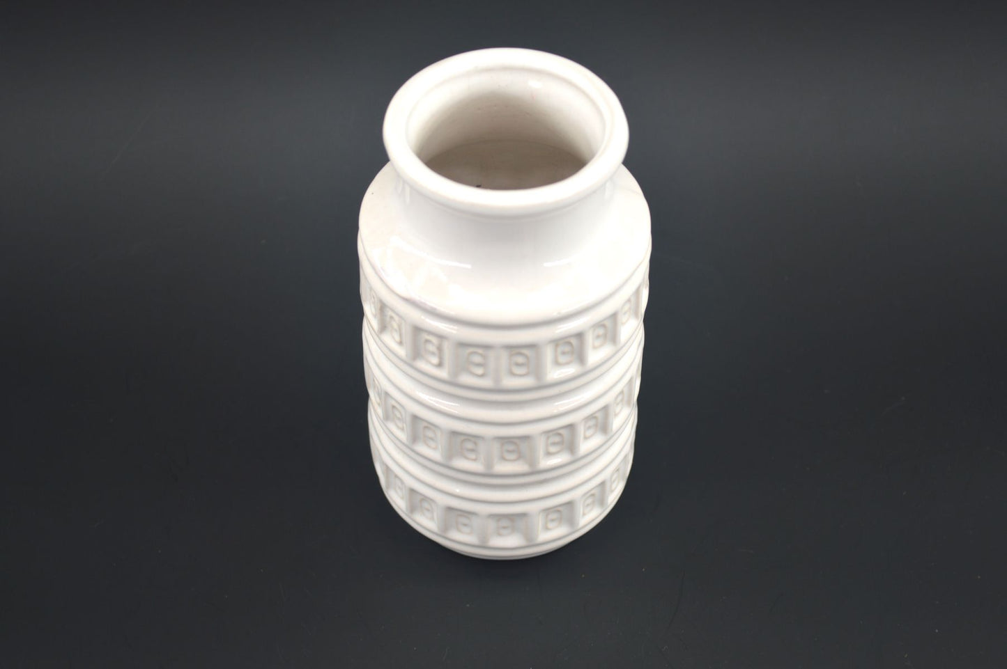 Mid-Century WGP Scheurich Keramik Vase Design 208/15 1960s Fat Lava/ Popart Westdeutsche Kunstkeramik