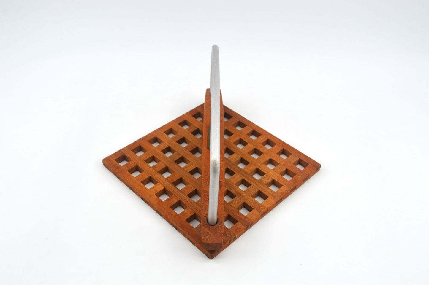 Mid-Century Trip Trap Danmark Teakholz Serviettenhalter 1970s Danish Modern Design – dänisches Vintage Design