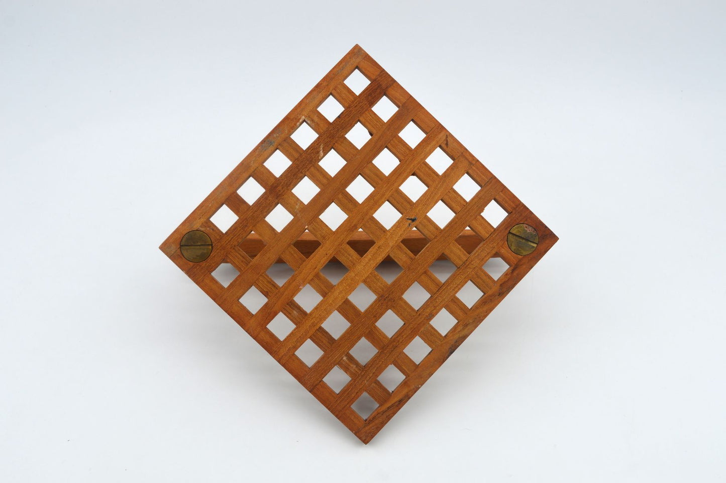 Mid-Century Trip Trap Danmark Teakholz Serviettenhalter 1970s Danish Modern Design – dänisches Vintage Design