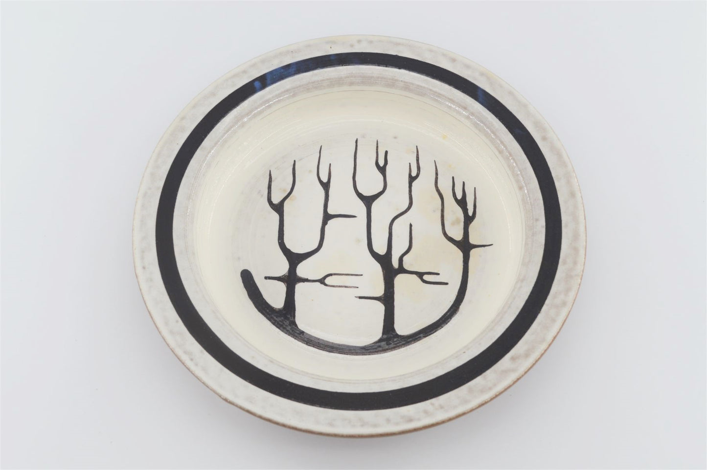 Mid-Century Allan Hytholm Dänemark Schale Studiokeramik 1970s Dänische Moderne Kunstkeramik Contemporary Art