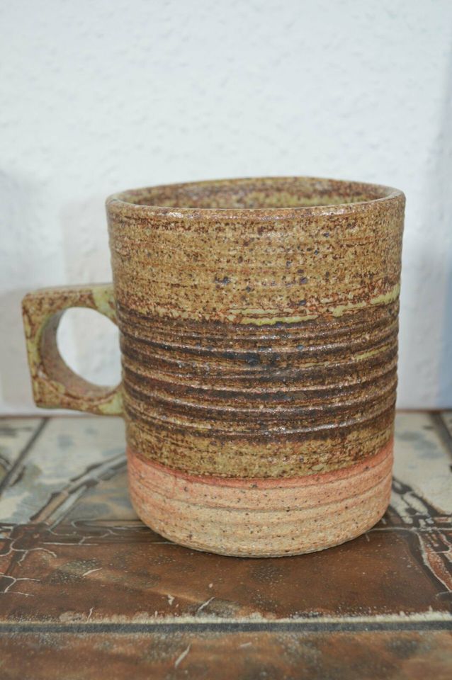Tue Poulsen Becher Modern Art Studiokeramik Brutalist 1960's Danish Design