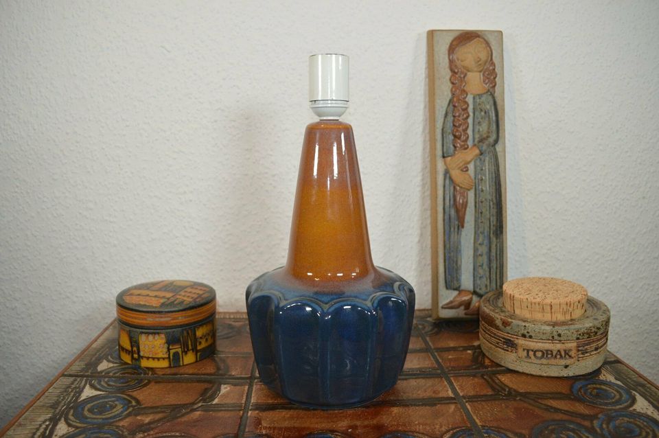 Einar Johansen Søholm Stentøj Keramik Dänemark Tisch Lampe 1051 original 1960s Danish Design